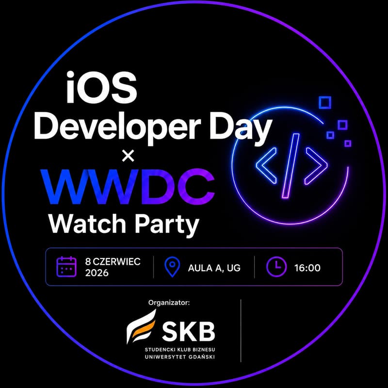 Obrazek w tle dla IOS Developer Day × WWDC Watch Party | Sopot 2026