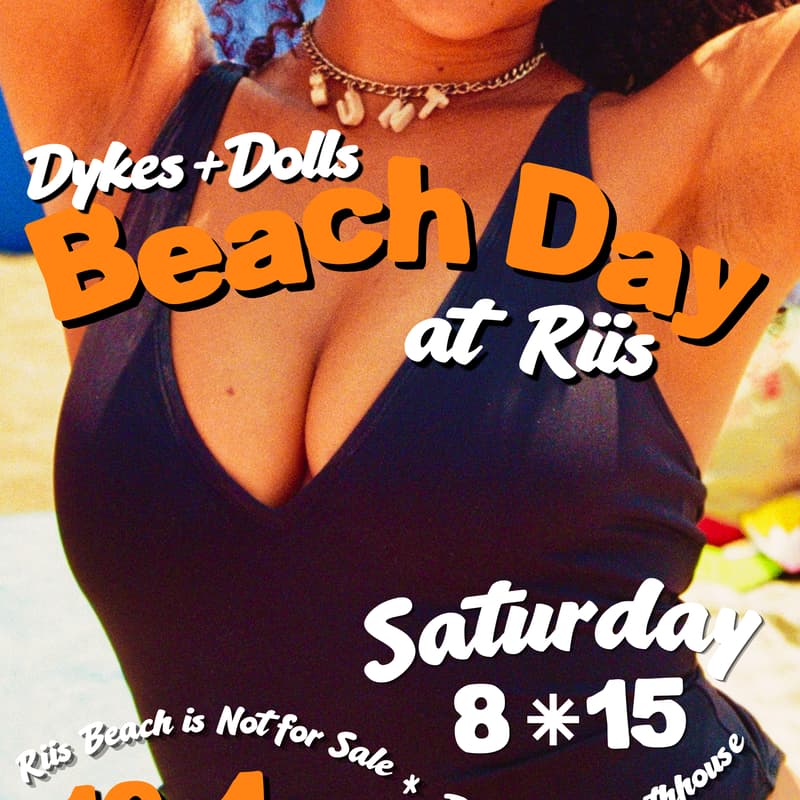 Cover Image for Dykes and Dolls Beach Day
