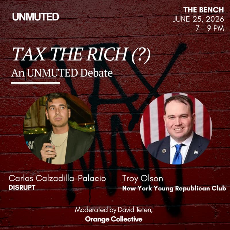 Cover Image for An UNMUTED Dialogue - TAX THE RICH (?)