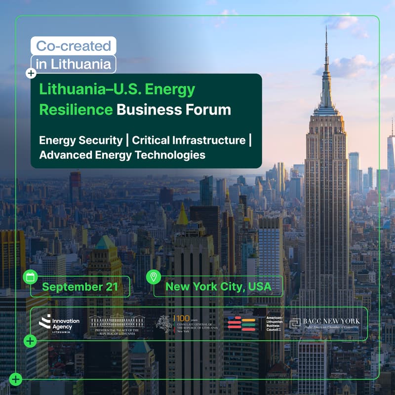 Cover Image for Lithuania-U.S. Presidential Energy & Resilience Forum |Official Climate Week NYC event