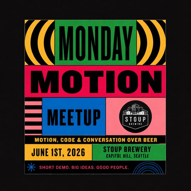 Cover Image for Monday Motion Meetup