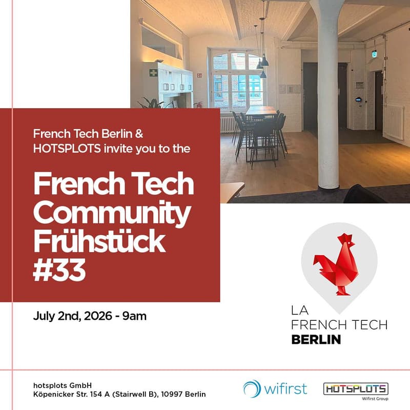 Cover Image for French Tech Community Breakfast @hotsplots