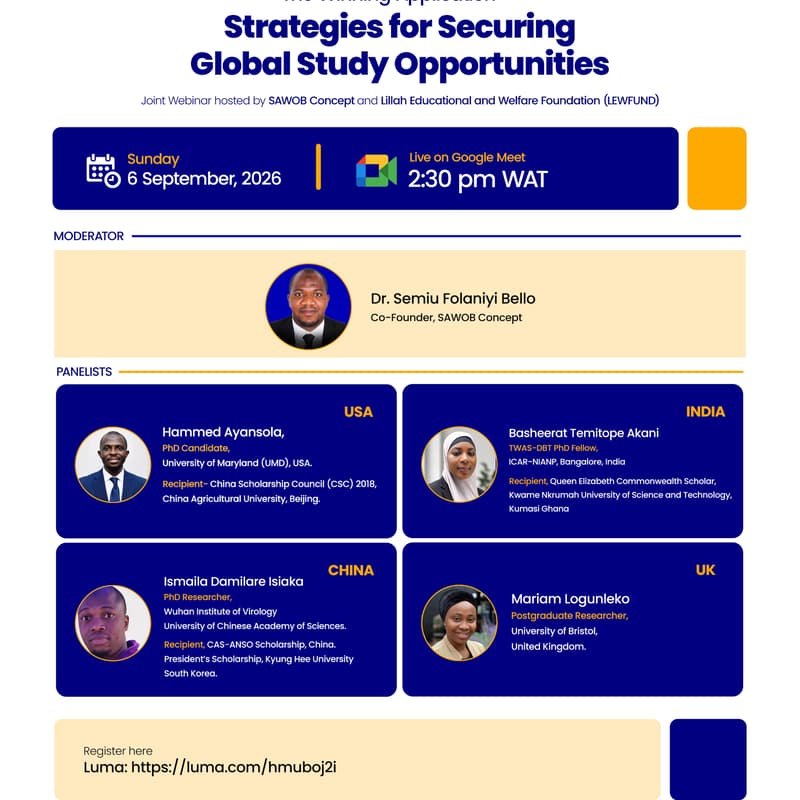 Cover Image for The Winning Application: Strategies for Securing Global Study Opportunities