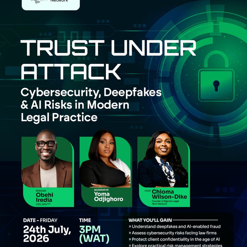 Cover Image for Trust Under Attack: Cybersecurity, Deepfakes & AI Risks in Modern Legal Practice