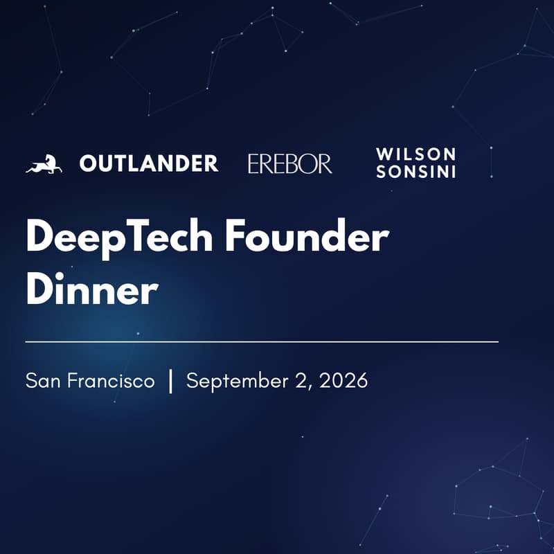 Cover Image for DeepTech Founder Dinner