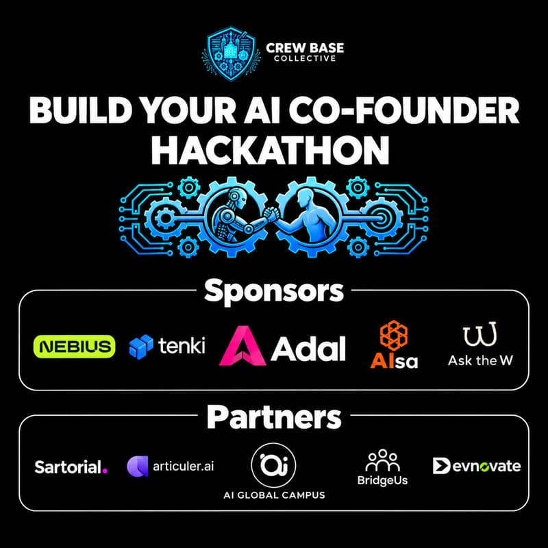 Cover Image for Build Your AI Co-Founder Hackathon