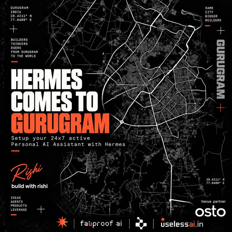 Cover Image for Hermes Comes to Gurugram: Set Up Your 24x7 Personal AI Assistant