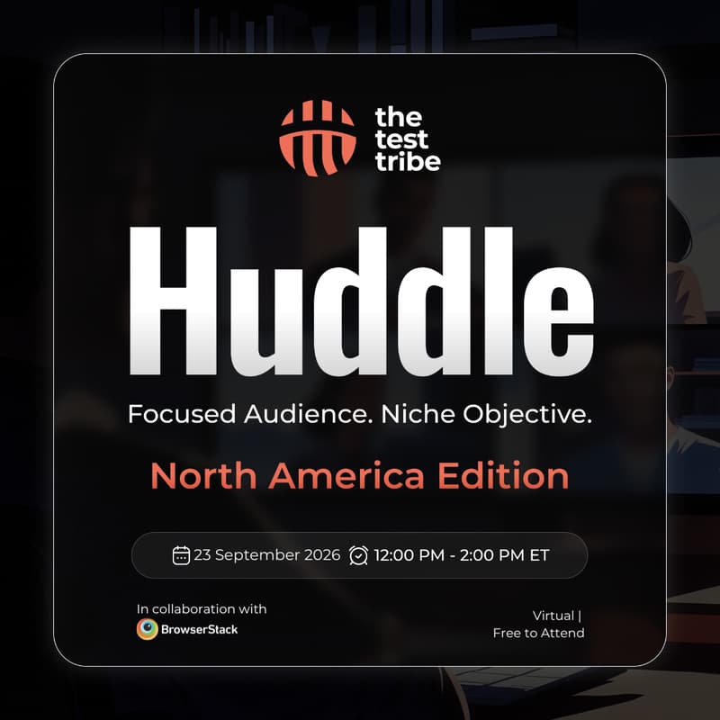Cover Image for 6th North America Huddle – Zero to Agentic: Build an API Test Suite With an Agent, From Scratch