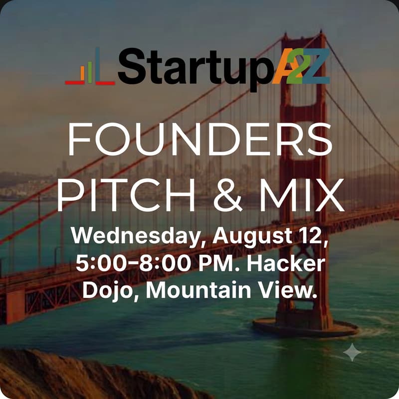 Cover Image for StartupA2Z Founders Pitch & Mix