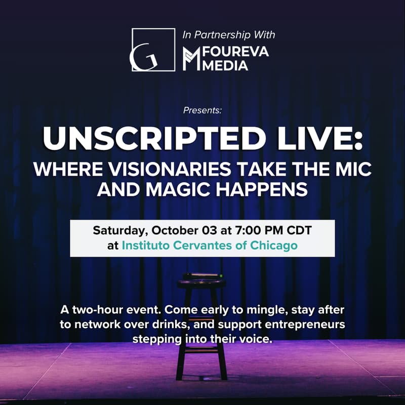 Cover Image for Unscripted Live: Where Visionaries Take the Mic and Magic Happens