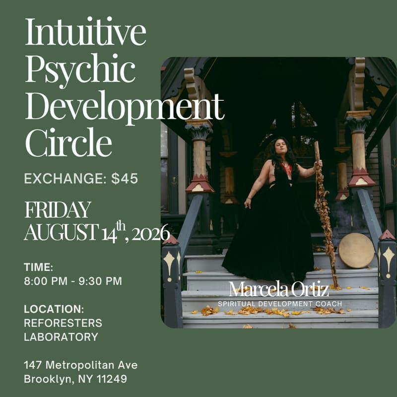 Cover Image for Intuitive Psychic Development Circle