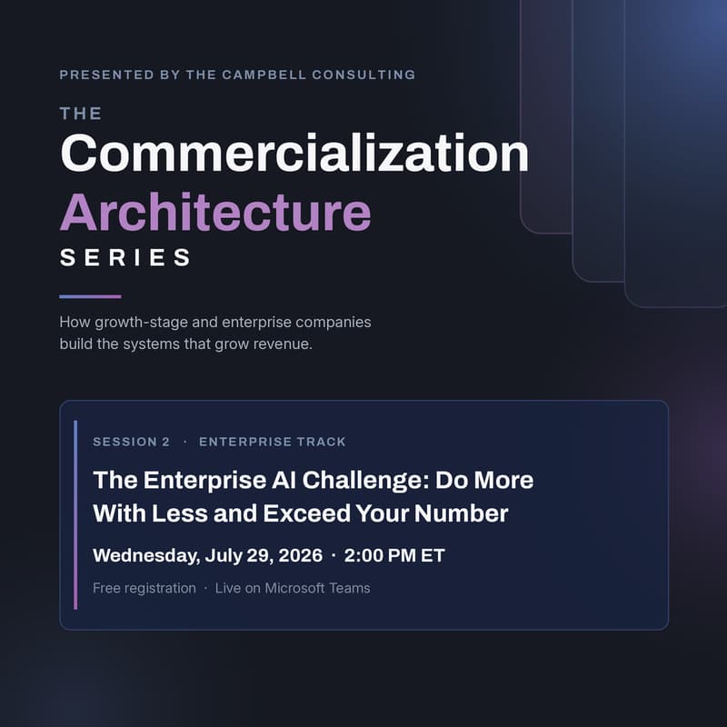 Cover Image for The Enterprise AI Challenge: Do More With Less and Exceed Your Number