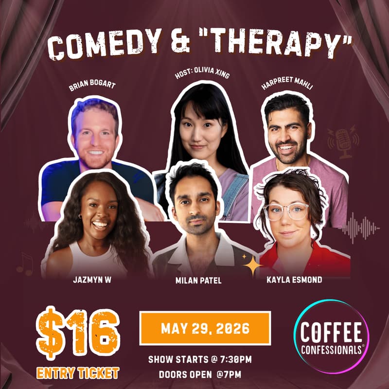 Cover Image for Comedy & "Therapy" May Show