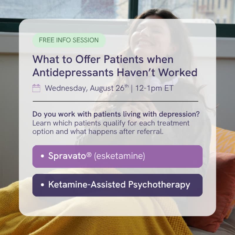 Cover Image for What to Offer Patients When Antidepressants Haven't Worked