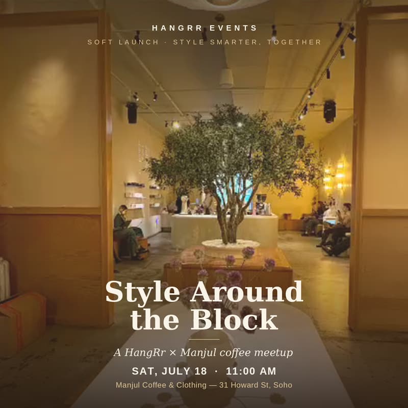 Cover Image for Style Around the Block ☕👕