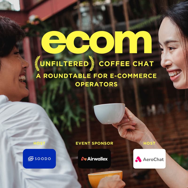 Cover Image for Ecom Unfiltered Coffee Chat — A roundtable for ecommerce operators