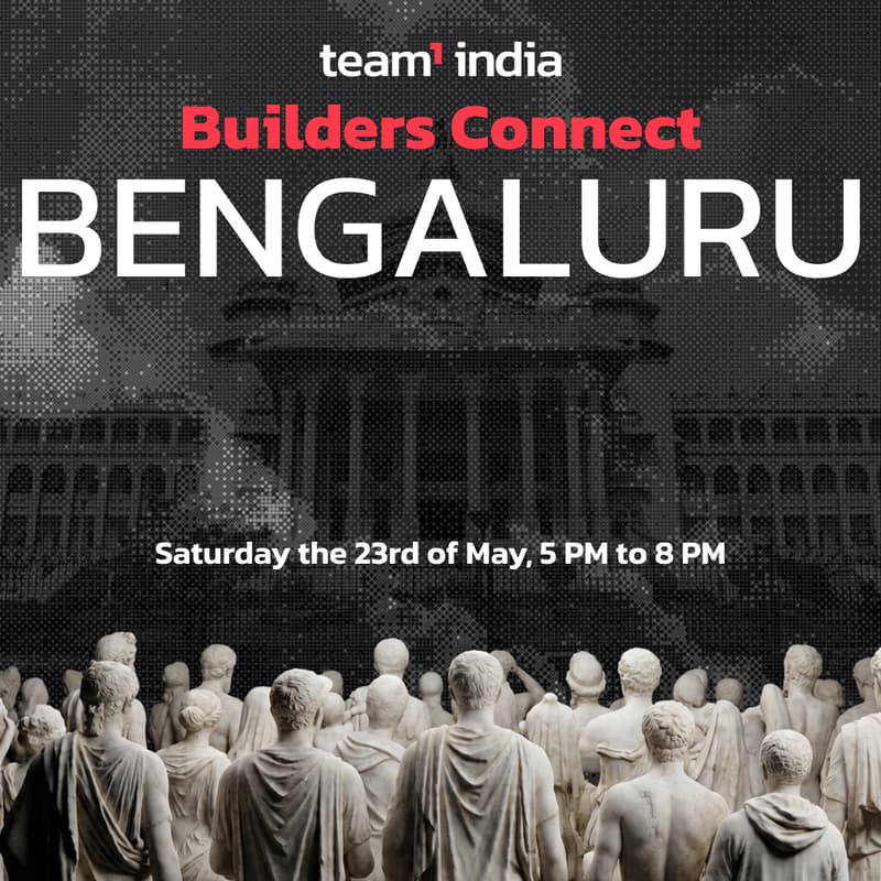 Cover Image for Team1 Builder Connect: Bengaluru