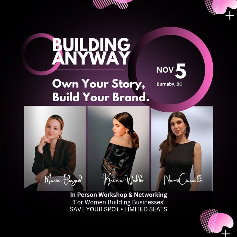 Cover Image for BUILDING ANYWAY - Own Your Story, Build Your Brand.