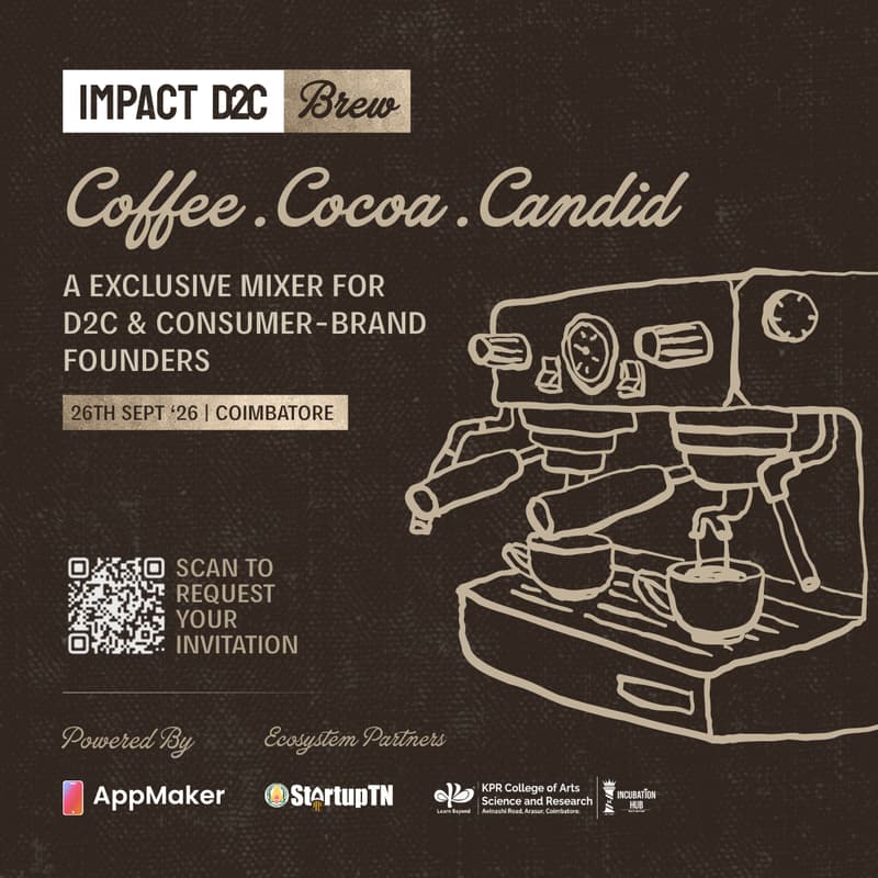 Cover Image for Impact D2C Roadshow - Coimbatore