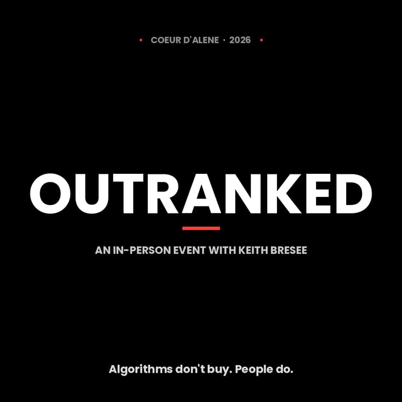 Cover Image for Outranked: How to Double Your Revenue Without Playing the Algorithm Game