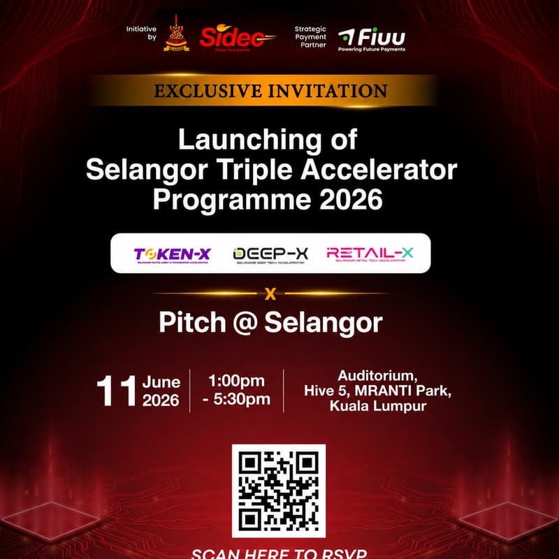 Cover Image for Launching of Selangor Triple Accelerator Programme 2026