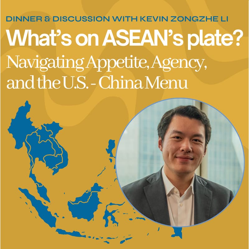 Cover Image for YCW Dinner & Discussion: What's on ASEAN's plate?