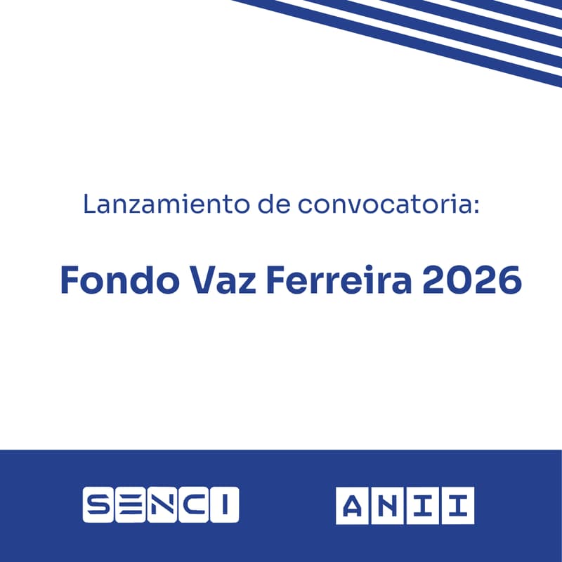 Cover Image for Lanzamiento: Convocatoria Fondo Vaz Ferreira 2026