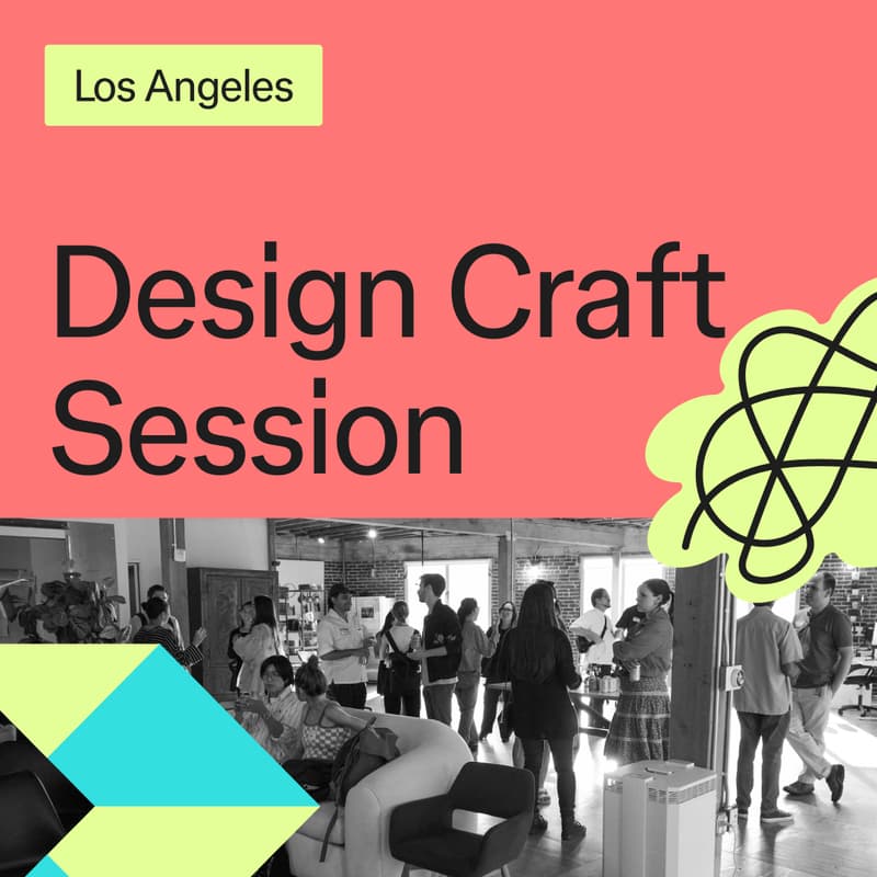 Cover Image for Design Craft Session