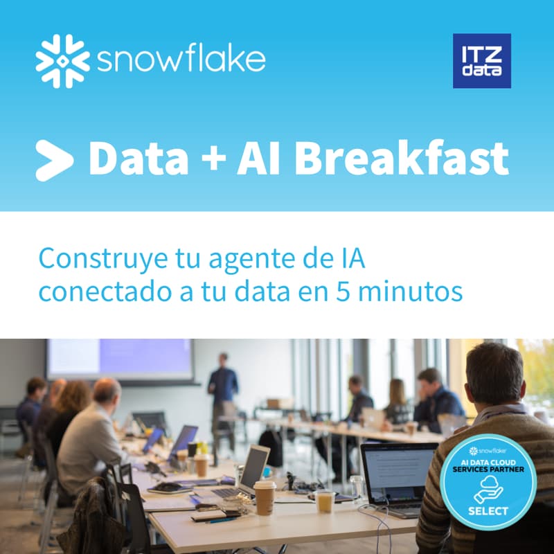 Cover Image for Snowflake Data + AI Breakfast Guatemala: Construye tu agente de IA conectado a tu data en 5 minutos