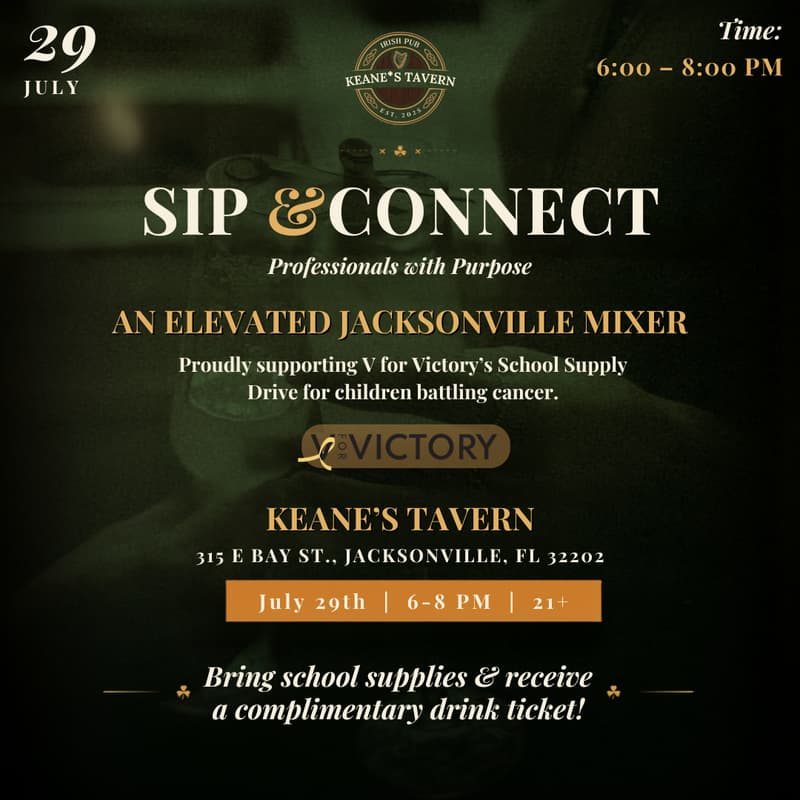 Cover Image for Sip & Connect Networking Event: Professionals with Purpose