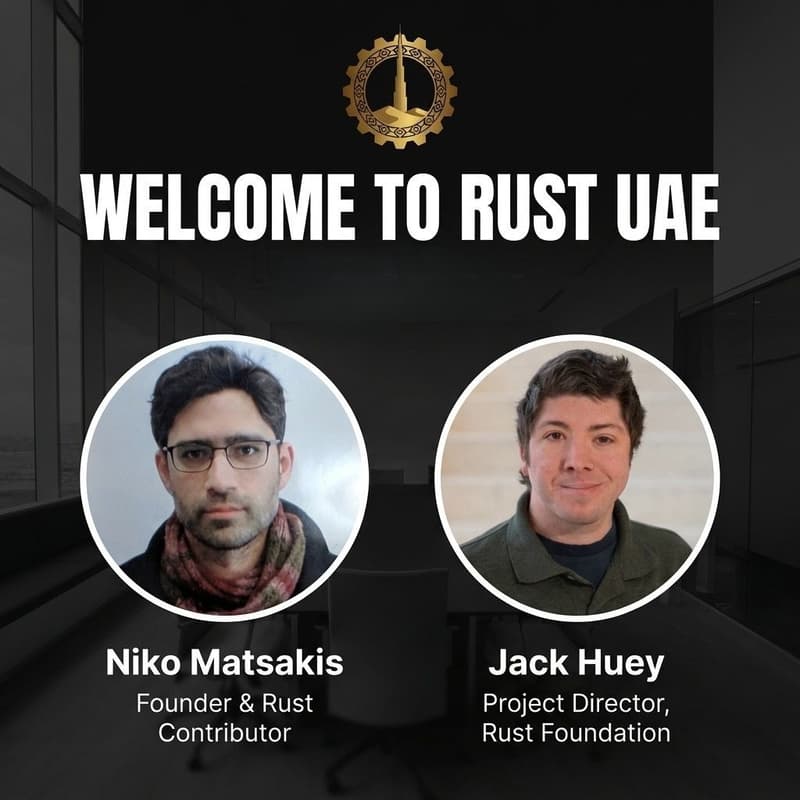 Cover Image for Rust UAE Meetup with Niko Matsakis and Jack Huey