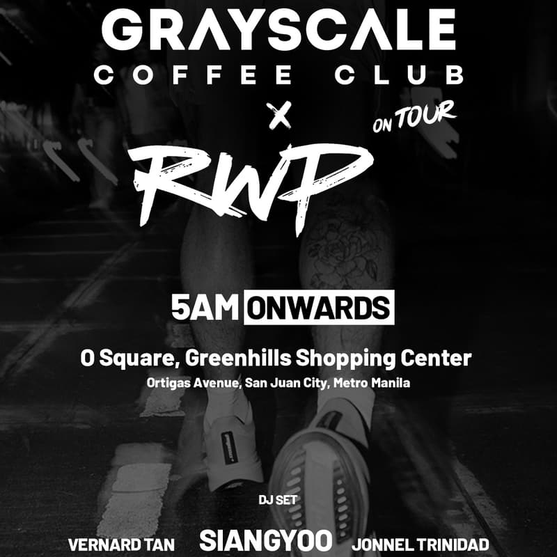 Cover Image for Grayscale Coffee Club X RWP on Tour