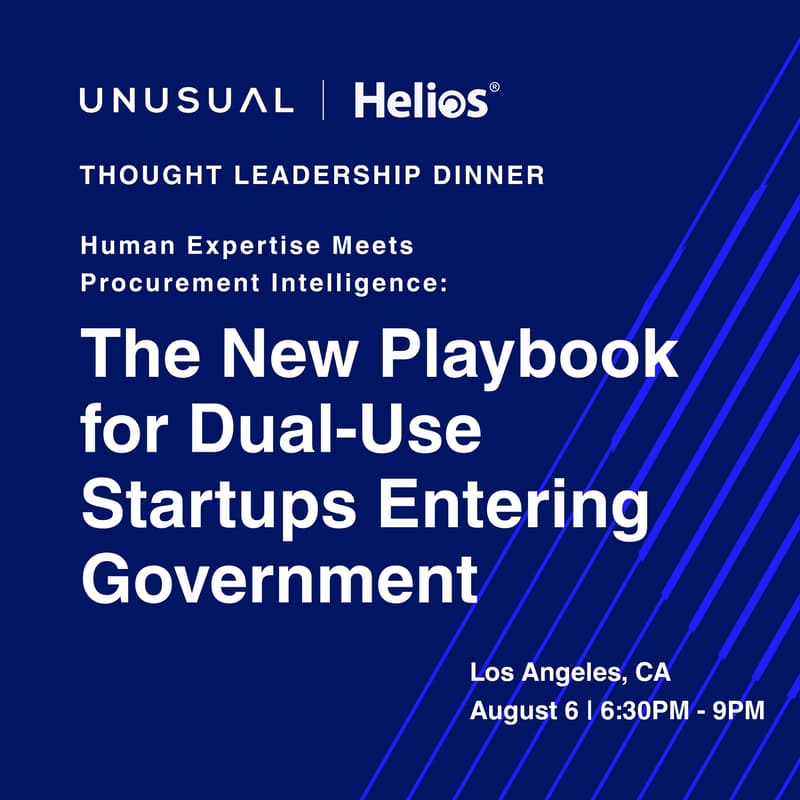 Cover Image for Thought Leadership Dinner "Human Expertise Meets Procurement Intelligence"