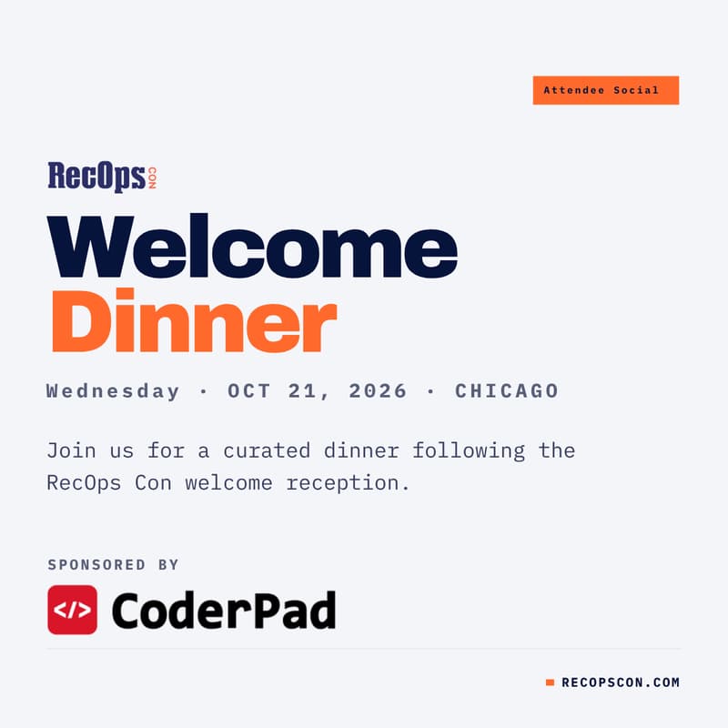 Cover Image for Welcome Dinner