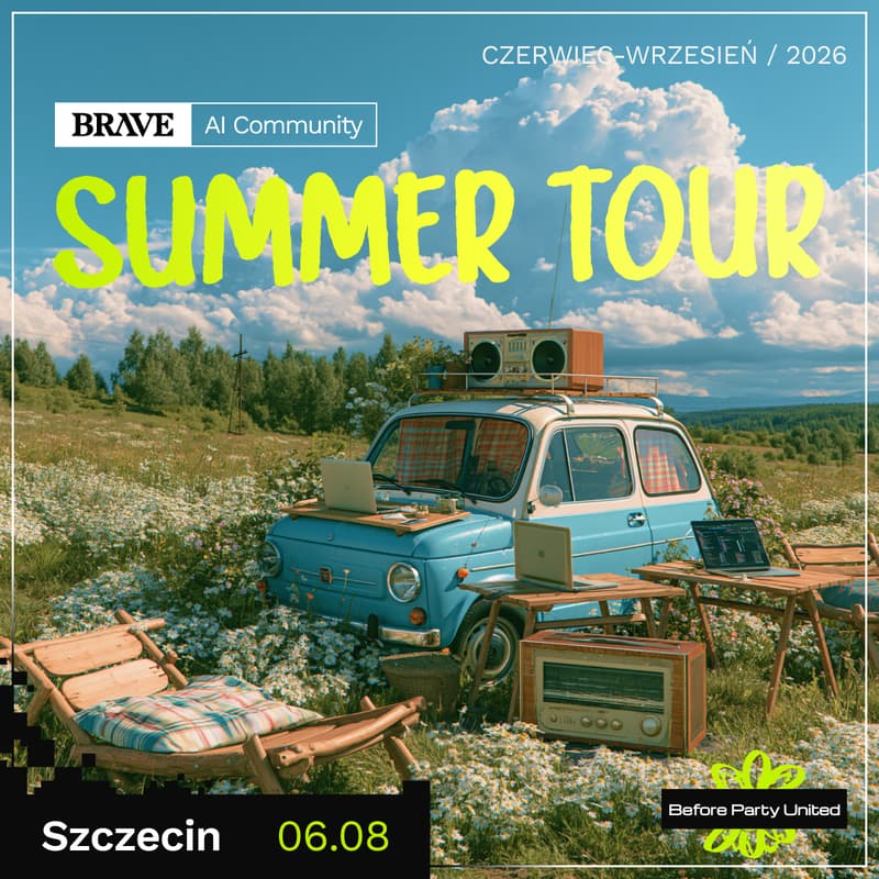 Cover Image for Summer Tour BRAVE AI COMMUNITY Szczecin