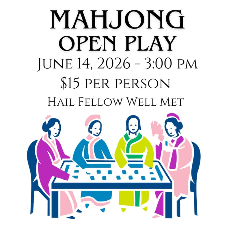 Cover Image for Open Play - Hail Fellow Well Met