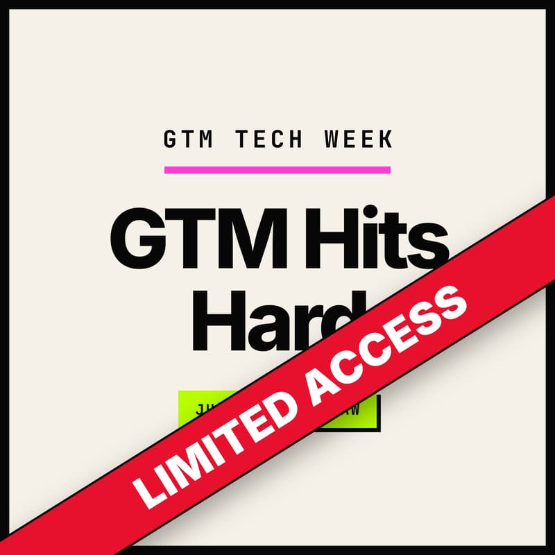 Cover Image for GTM Week: Afterparty - GTM Hits Hard