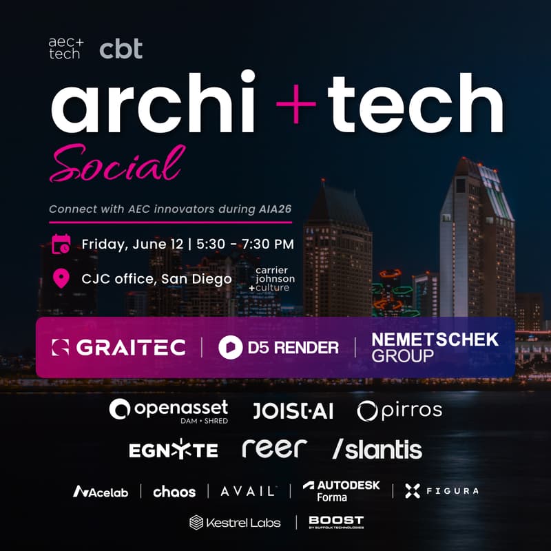 Cover Image for archi+tech Social Night