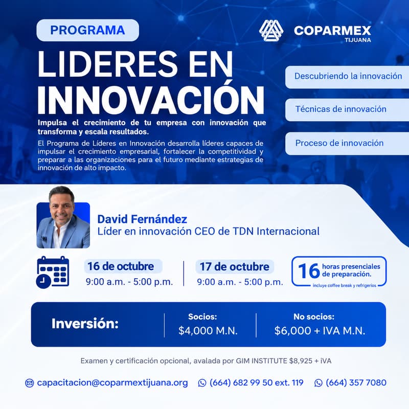 Cover Image for PROGRAMA LIDERES EN INNOVACIÓN