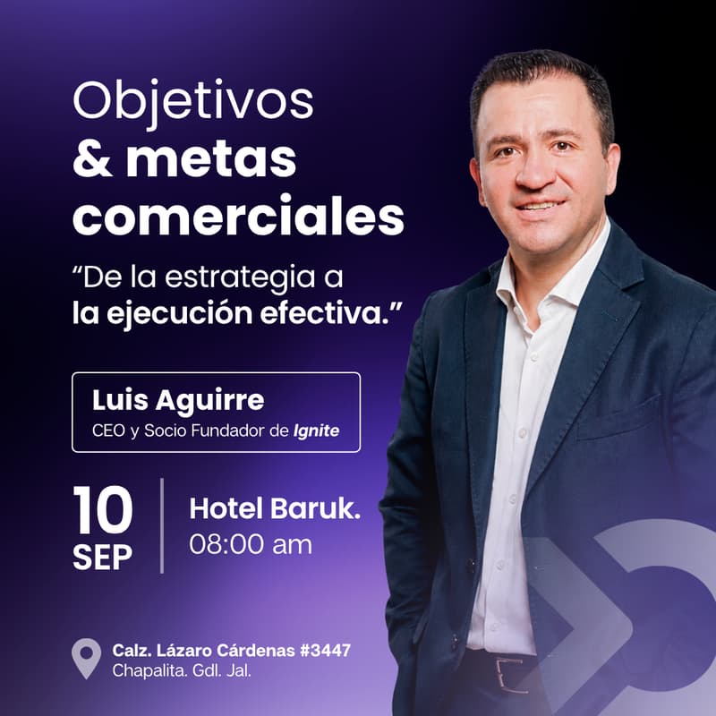 Cover Image for Objetivos y metas comerciales - De la estrategia a la ejecución efectiva