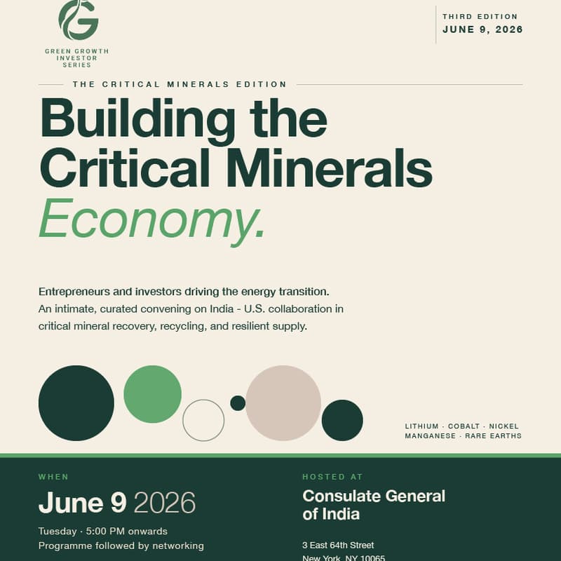 Cover Image for Building the Critical Minerals Economy - Green Growth Investor Series, Third Edition