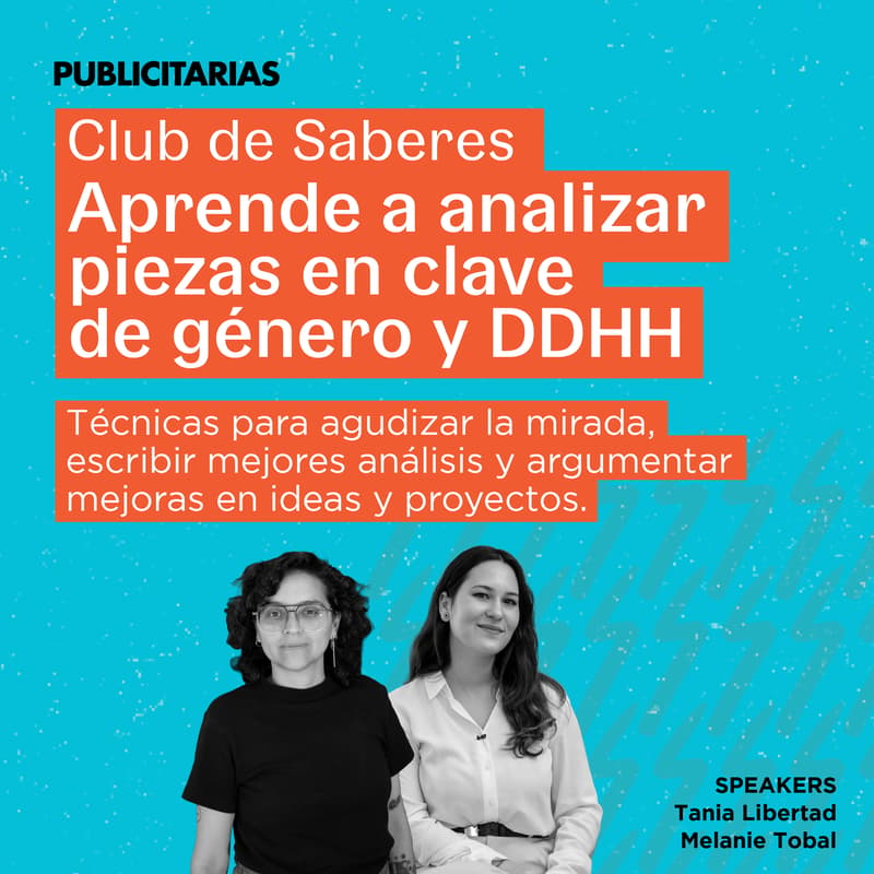 Cover Image for Aprende a analizar piezas en clave de género y DDHH
