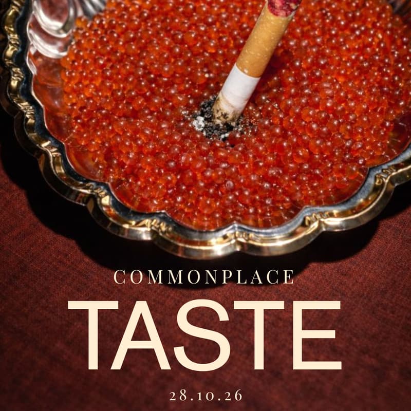 Cover Image for COMMONPLACE: TASTE
