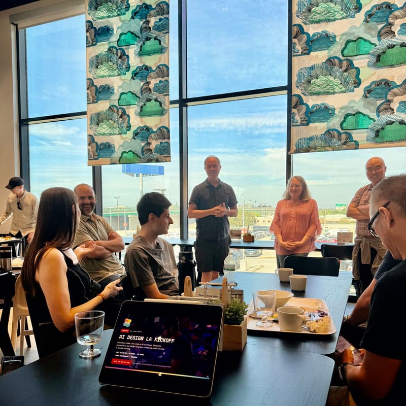 Cover Image for UX + AI Design: Breakfast + Talk on AI Workflows