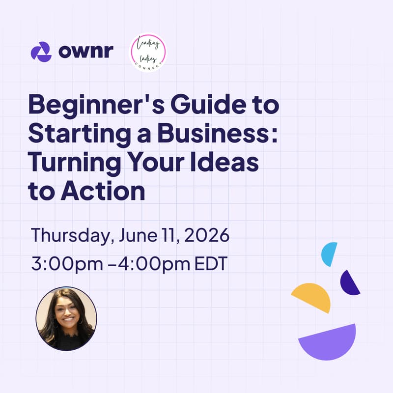 Cover Image for Beginner's Guide to Starting a Business: Turning Your Ideas to Action