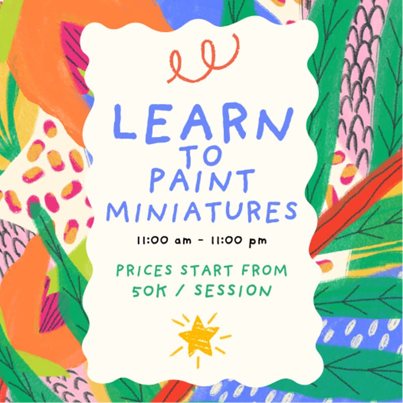 Cover Image for Weekly Event: Learn to Paint Miniatures