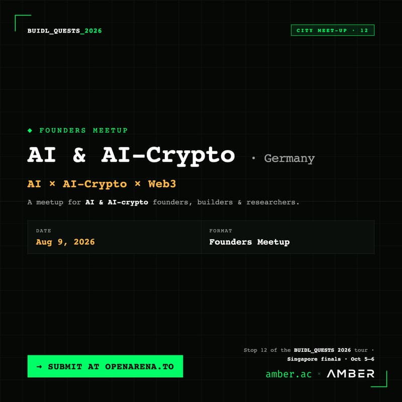 Cover Image for BUIDL_QUESTS Deutschland | Café-Meetup für KI- & AI-Crypto-Gründer:innen