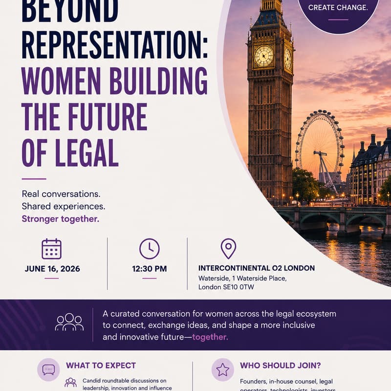 Cover Image for Women in Legal Event
