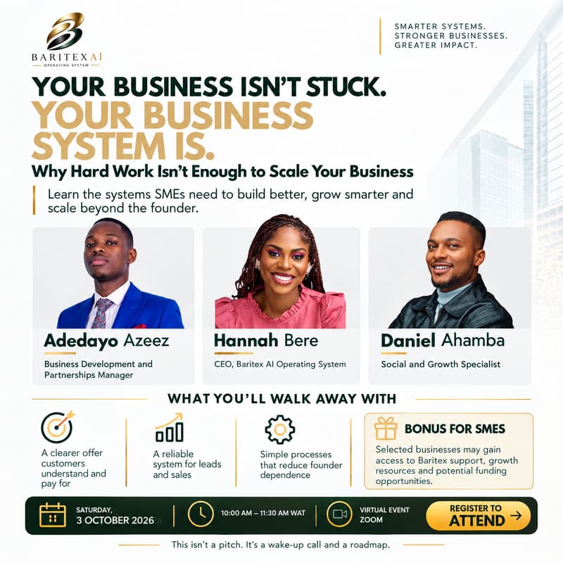 Cover Image for YOUR BUSINESS ISN’T STUCK: YOUR BUSINESS SYSTEM IS.