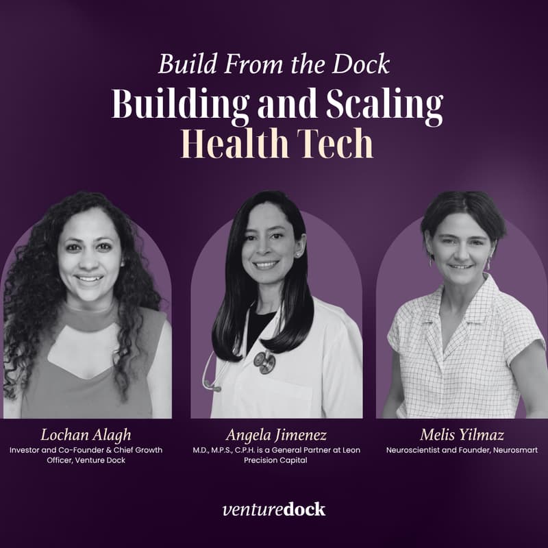 Cover Image for Build From The Dock: Building and Scaling Health Tech